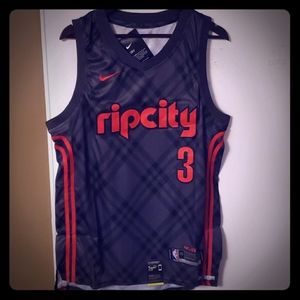 CJ McCollum Trailblazers Medium Basketball Jersey